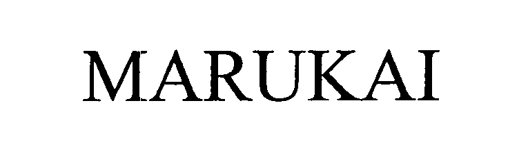 Trademark Logo MARUKAI