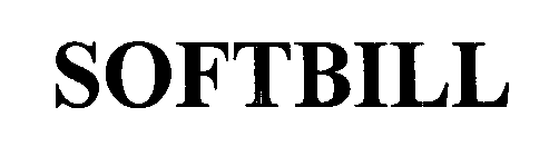 Trademark Logo SOFTBILL