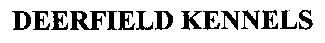 Trademark Logo DEERFIELD KENNELS
