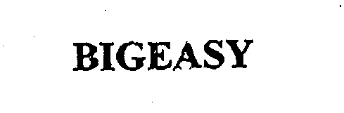 Trademark Logo BIGEASY