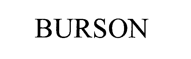  BURSON
