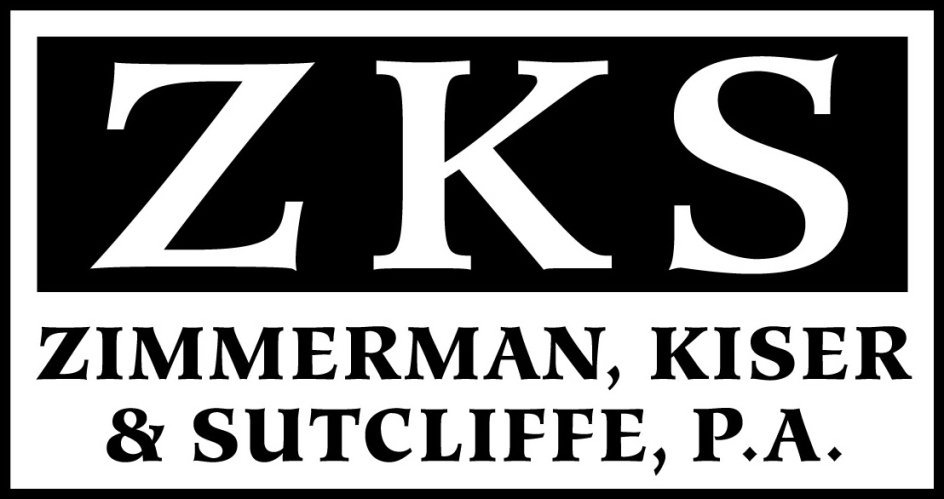  ZKS ZIMMERMAN, KISER &amp; SUTCLIFFE, P.A.