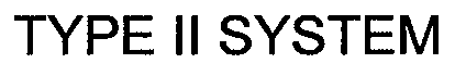 Trademark Logo TYPE II SYSTEM