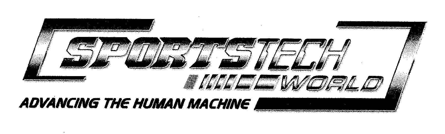 Trademark Logo SPORTSTECH WORLD ADVANCING THE HUMAN MACHINE