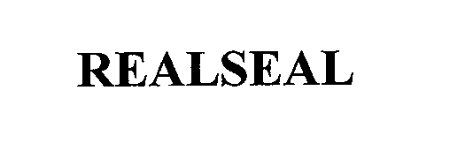 Trademark Logo REALSEAL