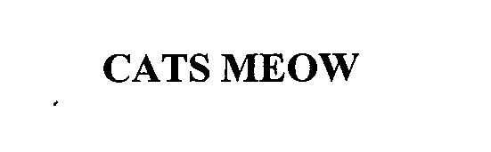 Trademark Logo CATS MEOW