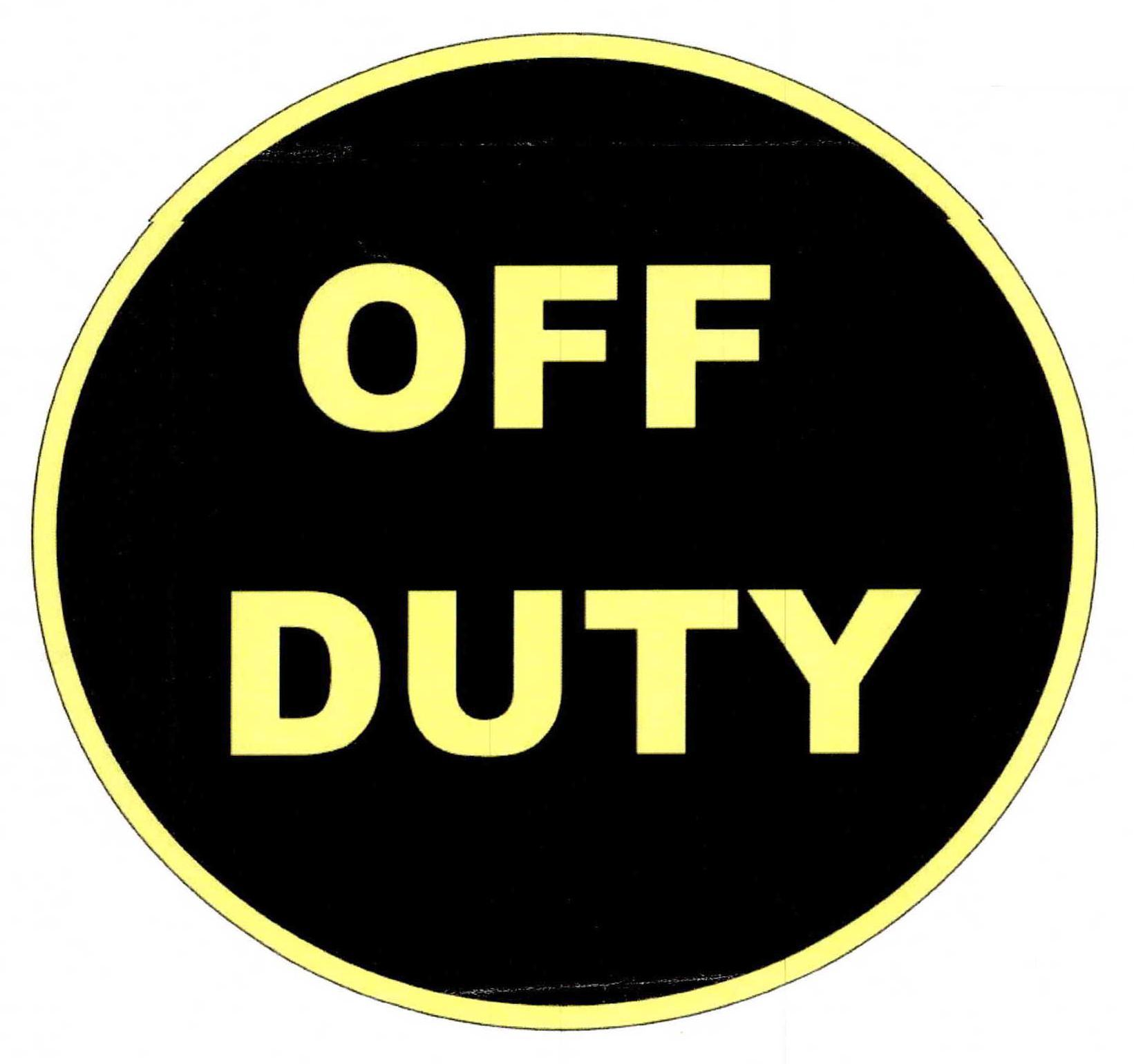 OFF DUTY - Off Duty Publications Gmbh Trademark Registration