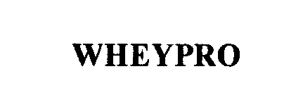 Trademark Logo WHEYPRO