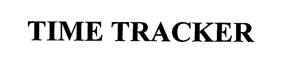 Trademark Logo TIME TRACKER