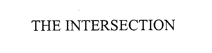 Trademark Logo THE INTERSECTION