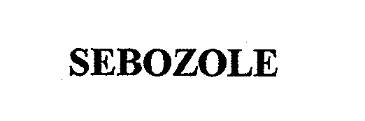 Trademark Logo SEBOZOLE