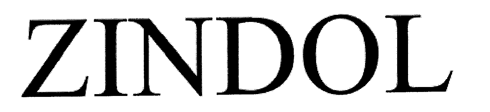 Trademark Logo ZINDOL