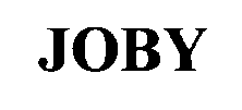 Trademark Logo JOBY