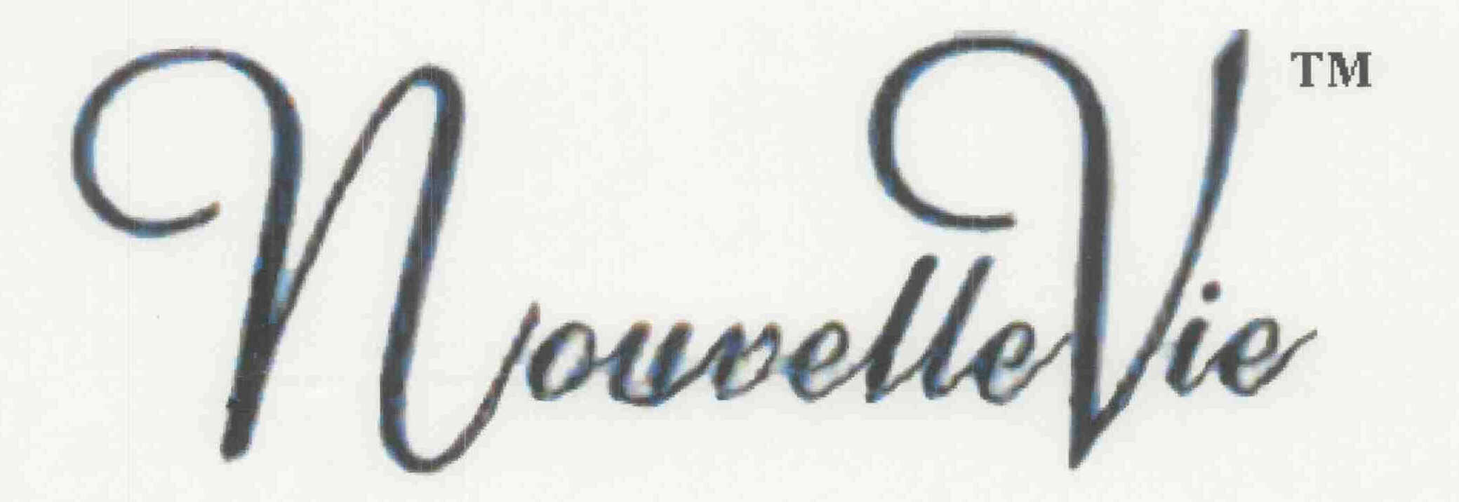 Trademark Logo NOUVELLE VIE