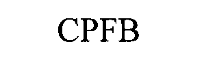 Trademark Logo CPFB
