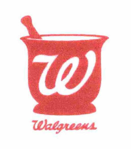 Trademark Logo W WALGREENS