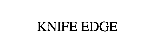 Trademark Logo KNIFE EDGE