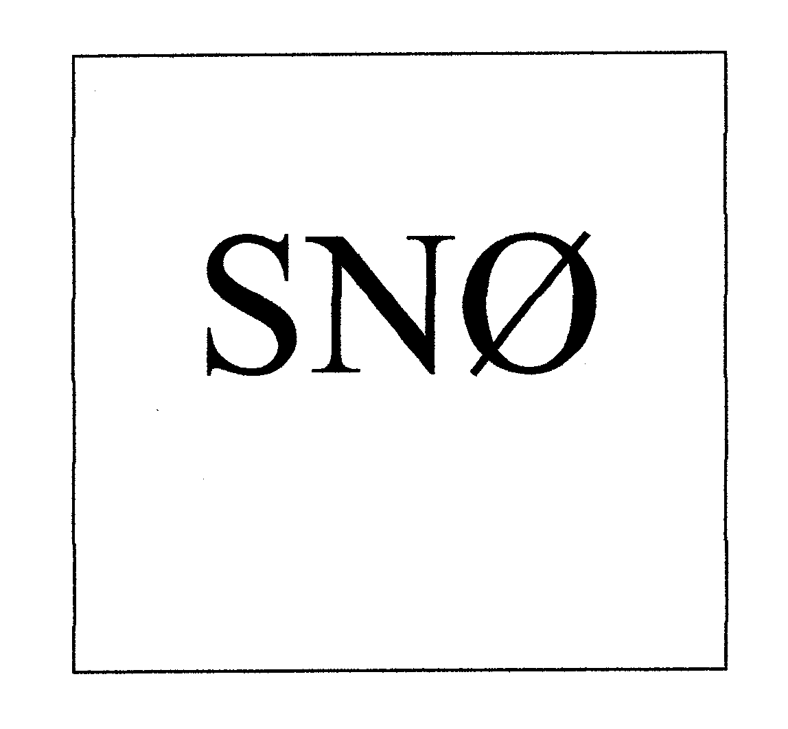 Trademark Logo SNØ