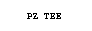 Trademark Logo PZ TEE