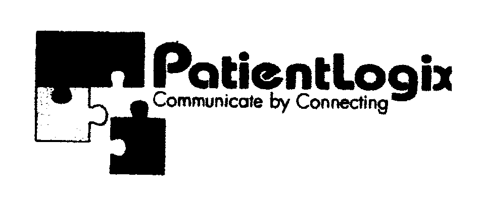 Trademark Logo PATIENTLOGIX COMMUNICATE BY CONNECTING