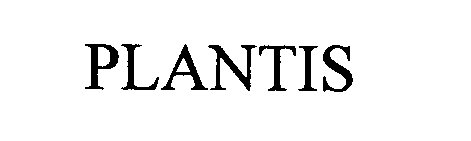 Trademark Logo PLANTIS