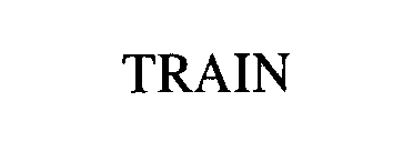 Trademark Logo TRAIN