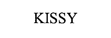Trademark Logo KISSY