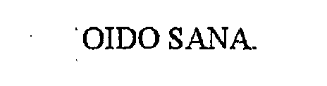 Trademark Logo OIDO SANA