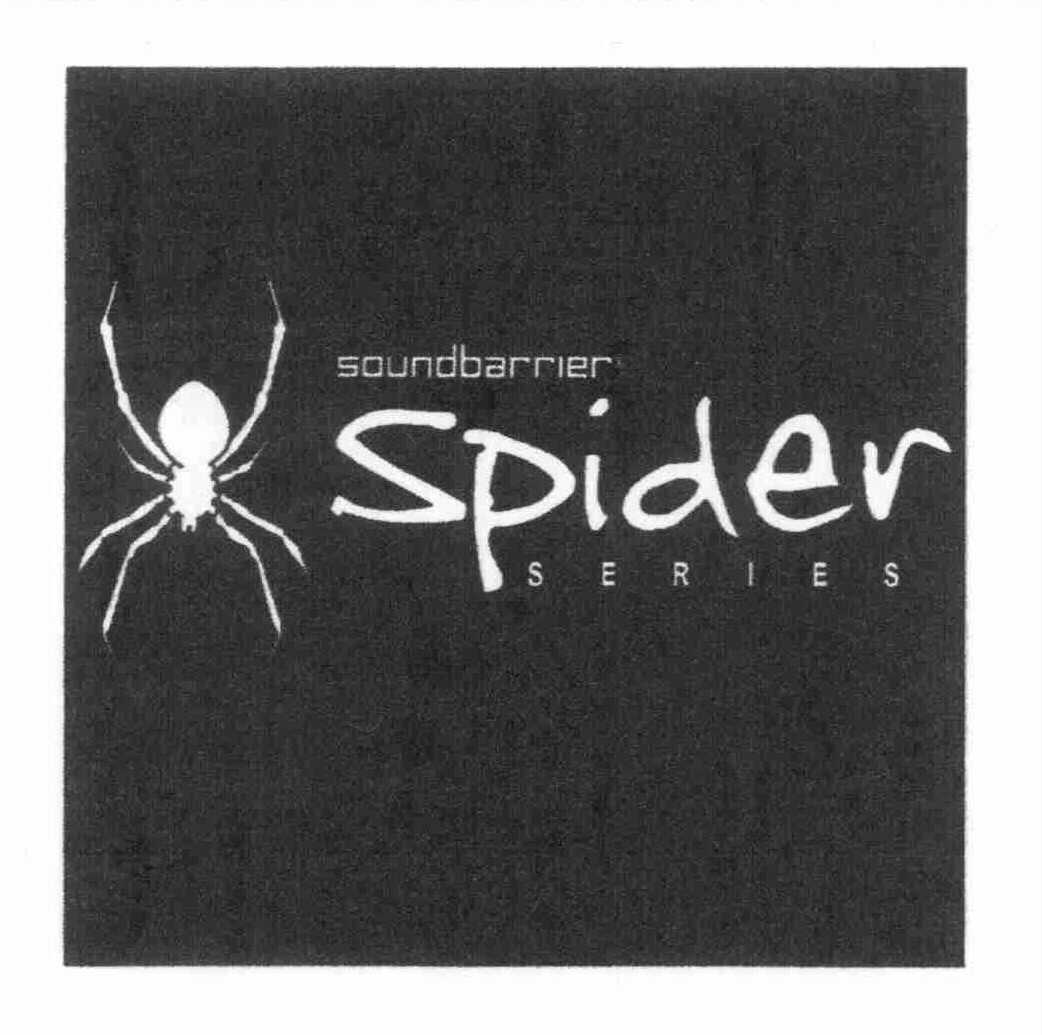 Trademark Logo SOUNDBARRIER SPIDER SERIES