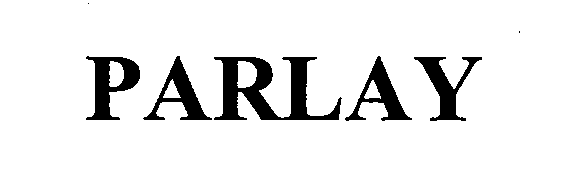 Trademark Logo PARLAY