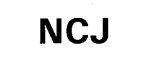 Trademark Logo NCJ