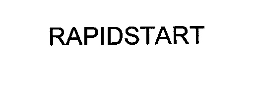 Trademark Logo RAPIDSTART