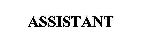 Trademark Logo ASSISTANT