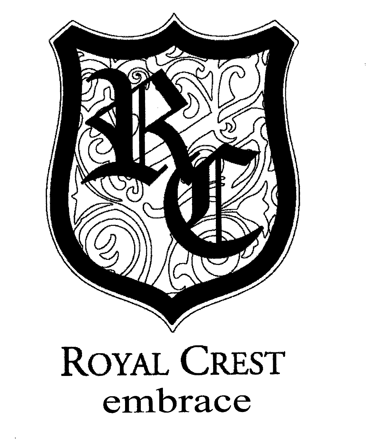 Trademark Logo RC ROYAL CREST EMBRACE