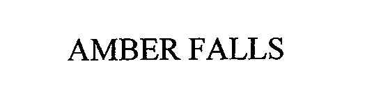 Trademark Logo AMBER FALLS