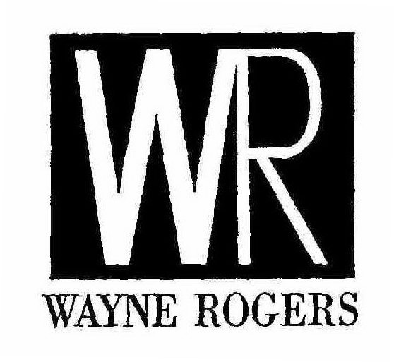 Trademark Logo WR WAYNE ROGERS