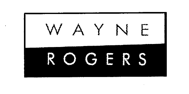 Trademark Logo WAYNE ROGERS