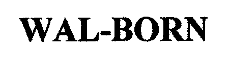 Trademark Logo WAL-BORN