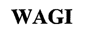 Trademark Logo WAGI