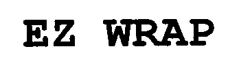 Trademark Logo EZ WRAP
