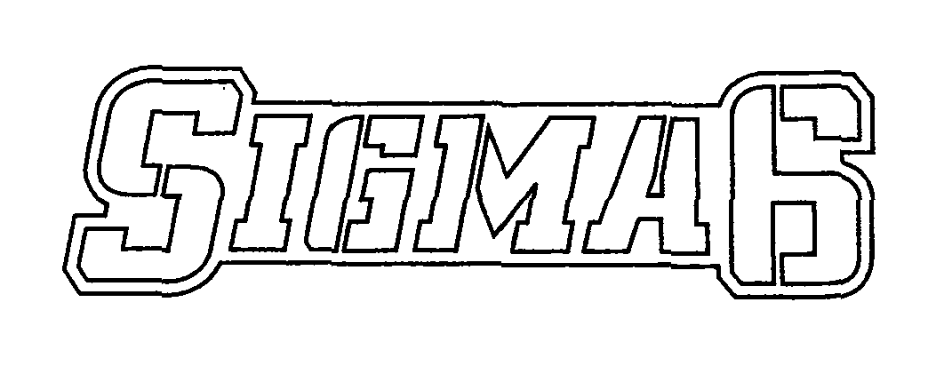 Trademark Logo SIGMA 6