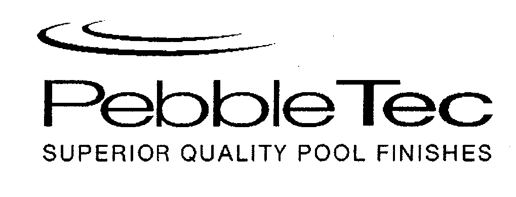 Trademark Logo PEBBLE TEC SUPERIOR QUALITY POOL FINISHES