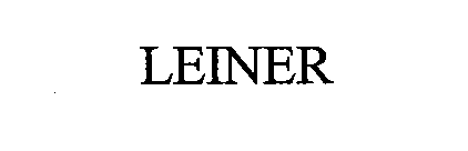 Trademark Logo LEINER