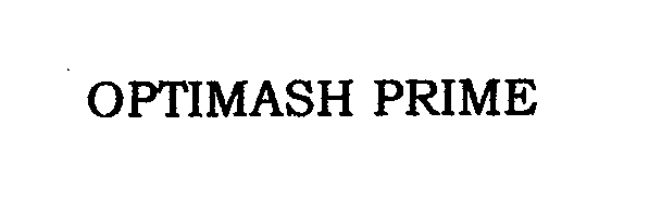 Trademark Logo OPTIMASH PRIME