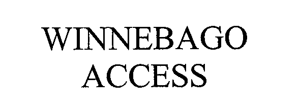  WINNEBAGO ACCESS