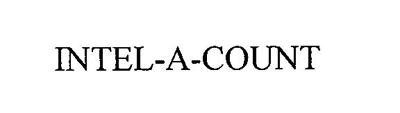 Trademark Logo INTEL-A-COUNT