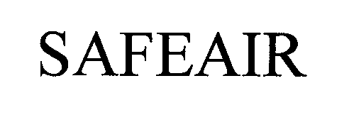 Trademark Logo SAFEAIR