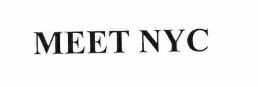 Trademark Logo MEET NYC