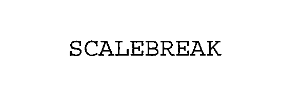 Trademark Logo SCALEBREAK