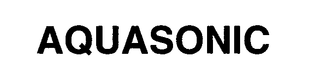 Trademark Logo AQUASONIC